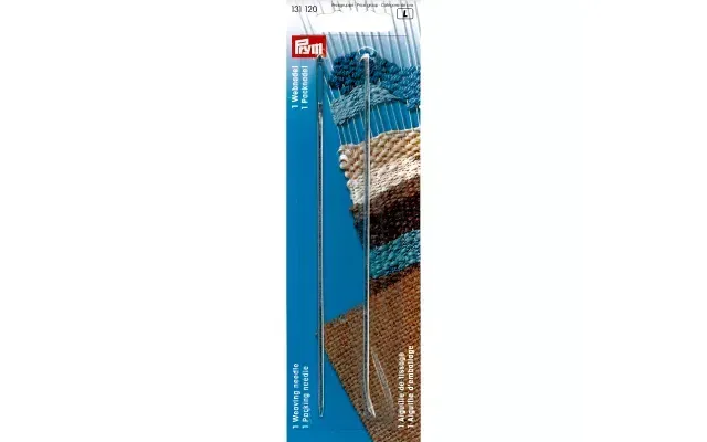 Prym Vævenåle M Afrundet & Buet Spids - 15 Cm.