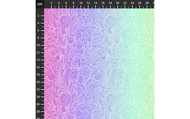 Tula Pink - Floral Reef, Rip Tide