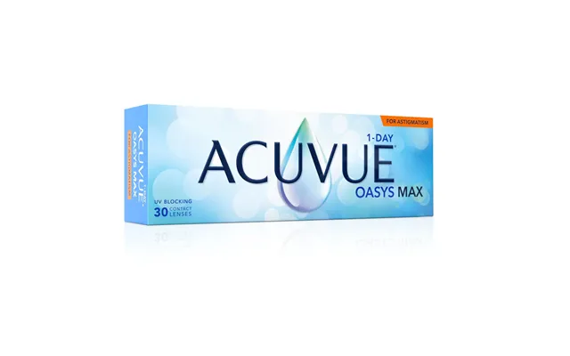 1-day Acuvue Oasys Max For Astigmatism Toriske Astigmatiske Endagslinser