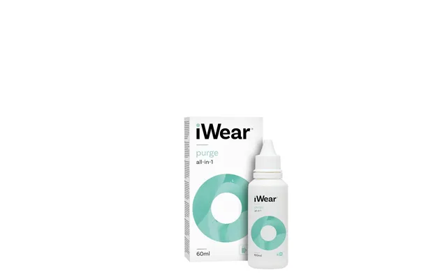 Iwear Solutions Alt-i-en Kontaktlinsevæske Kraftfuld Desinfektion & Fugtighed For Rene Komfortable Linser