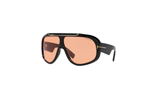 Tom Ford Rellen Ft1093 Solbriller - Maske Sort