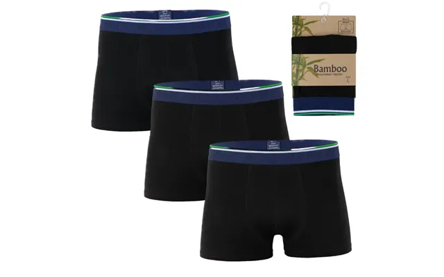 3 Pak - Bambus Boksershorts Til Mænd Clark Crown