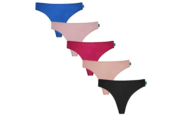 5 Pak - Mixed Colors String Briefs