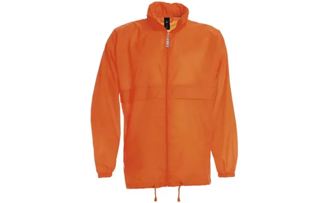 Windbreaker - Letsvægtsjakke Til Mænd, Orange