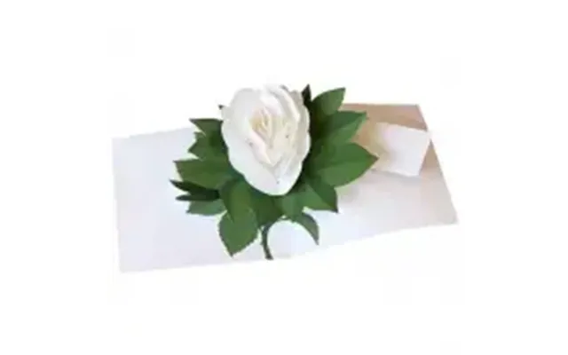 2totango - Pop-up Card Rose White