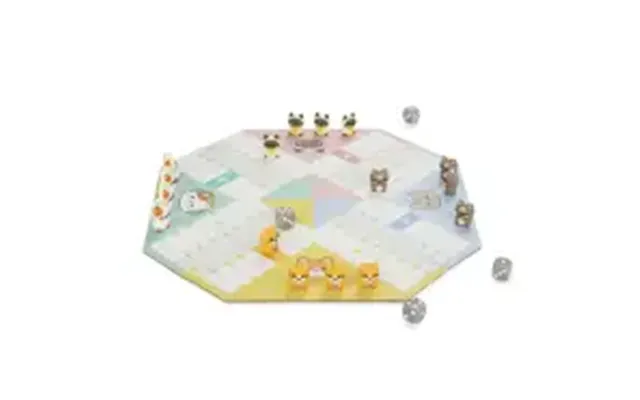 Balvi Ludo Board Game,kawaii Purrchisi,plastic Cartboard - Spil