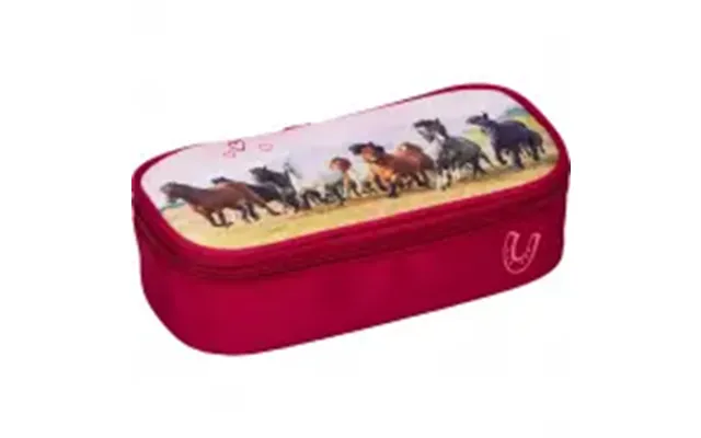 Die Spiegelburg Pencil Case Berry Red Horse Friends - Penalhus