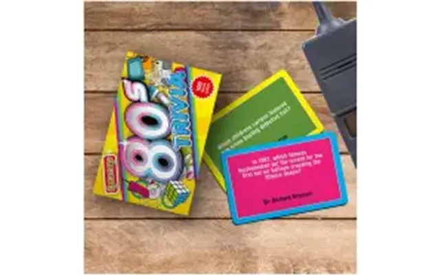 Gift Republic Awesome 80's Trivia - Spil