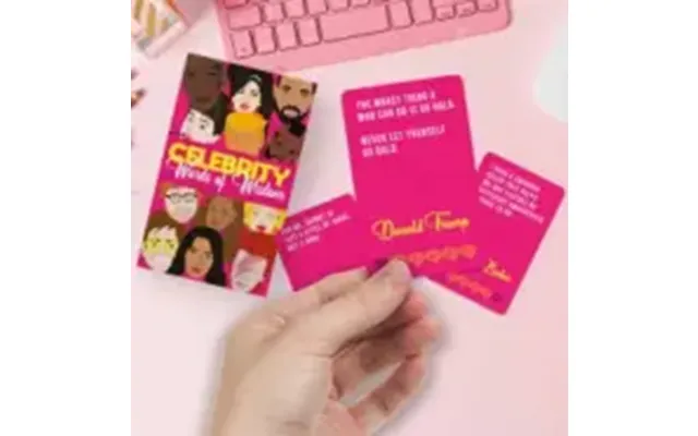 Gift Republic Cards Celebrity Words - Kort