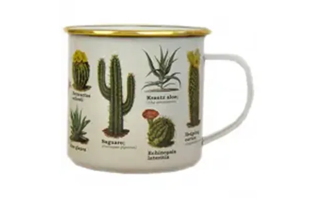 Gift Republic Enamel Mug Botanical - Krus