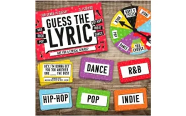 Gift Republic Game Guess The Lyric - Spil