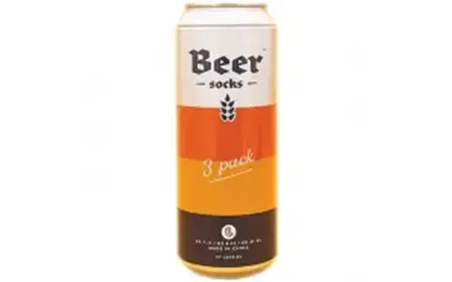Luckies Of London Beer Socks 3 Pack Str. 41-45 - Strømper