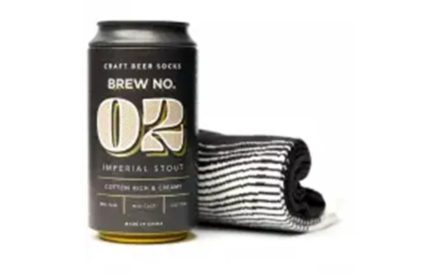 Luckies Of London Beer Socks Imperial Stout - Strømper