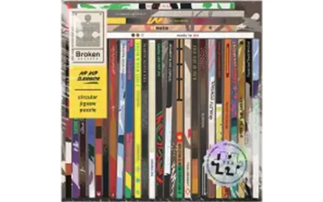 Luckies Of London Puzzle Records Hiphop Classics - Puslespil