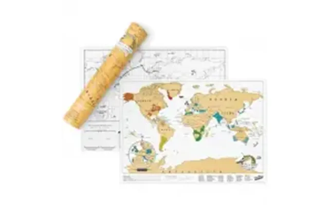 Luckies Of London - Scratch Map Travel Edition
