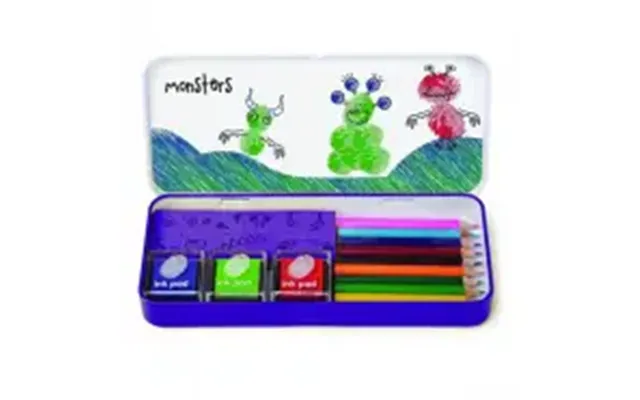 Npw - Finger Print Art Set Monsters