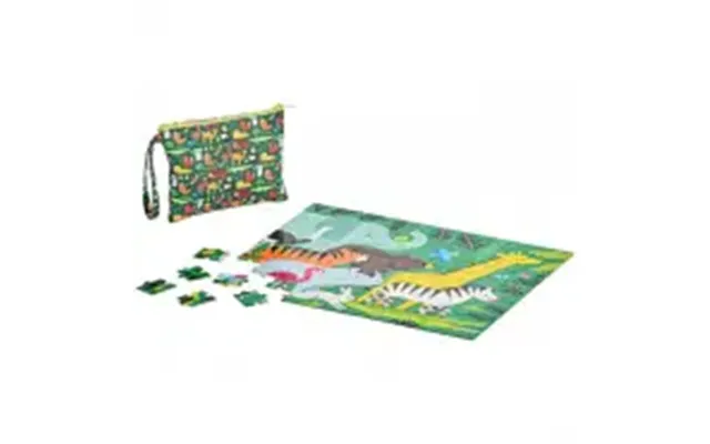 Petit Collage Puzzle Animal Menagerie - Puslespil
