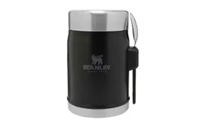 Stanley Legendary Food Jar Spork .4l Black - Termomadkasse