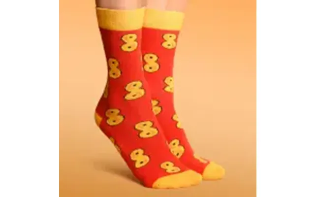 Svensk Husman Christmas Socks Lussebulle Lussekatt Luciaboller Lussekat - 41-46