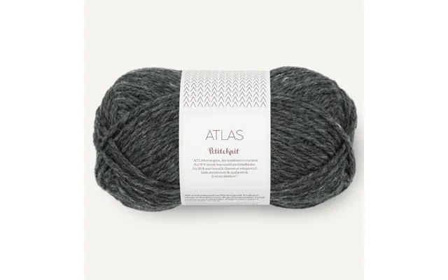 Petiteknit Atlas Charcoal Melange 1070