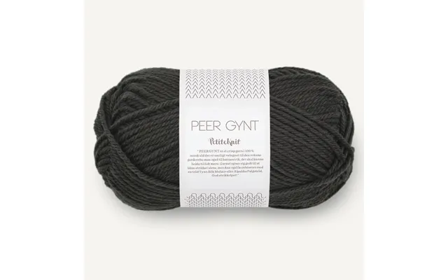 Sandnes Petiteknit Peer Gynt Dusty Noir 3891