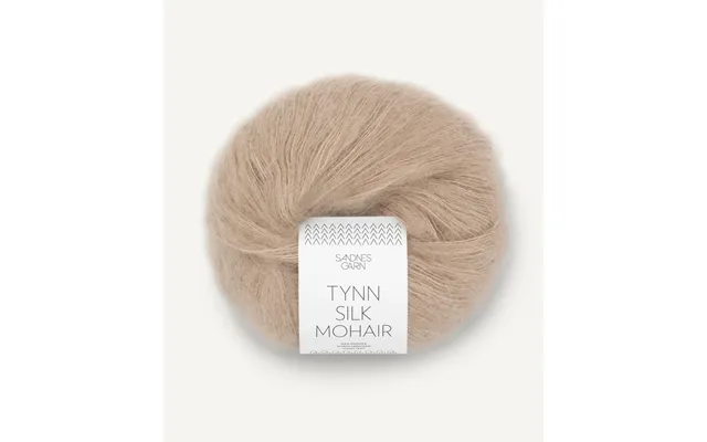 Tynn Silk Mohair Lys Beige 3021