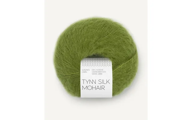 Tynn Silk Mohair Matcha 9564