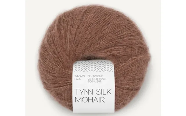 Tynn Silk Mohair Pecan Brown 3052