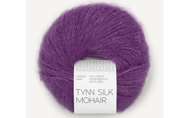 Tynn Silk Mohair Plum 5045