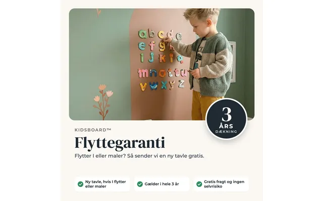 Flyttegaranti - Kidsboard