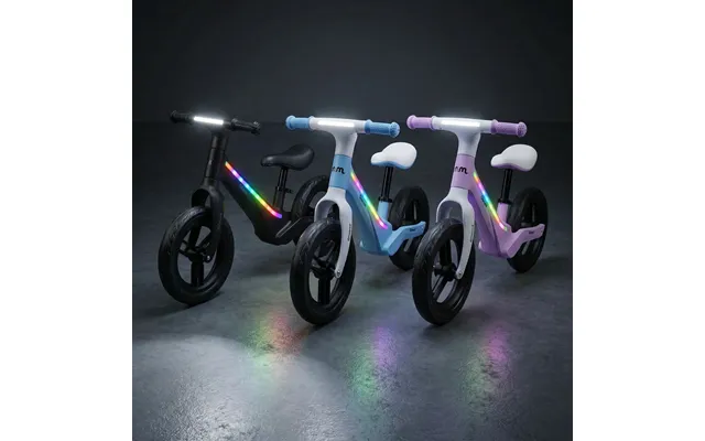 Glimmt - Løbecykel Med Led Til Børn 3-7 År