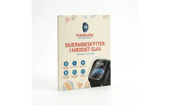 Skærmbeskytter Til Kidsbuddy Smartwatch 9h Hærdet Glas product image