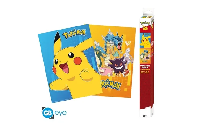 Abysse Pokemon - Sæt 2 Plakater