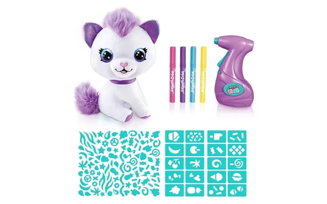 Airbrush Plush Kitty 272ofg