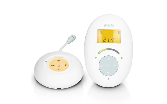 Alecto Eco Dect Babyalarm Hvid Blå