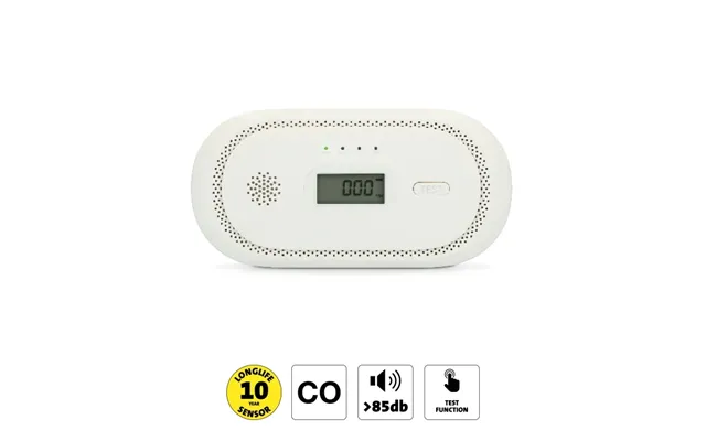 Alecto Kuliltealarm Med 10 Års Driftstid For Sensor Og Display