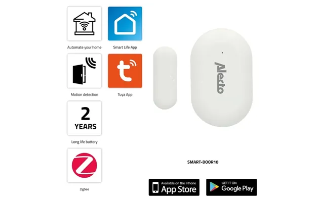 Alecto Smart Zigbee Dør- Vindueskontaktsensor