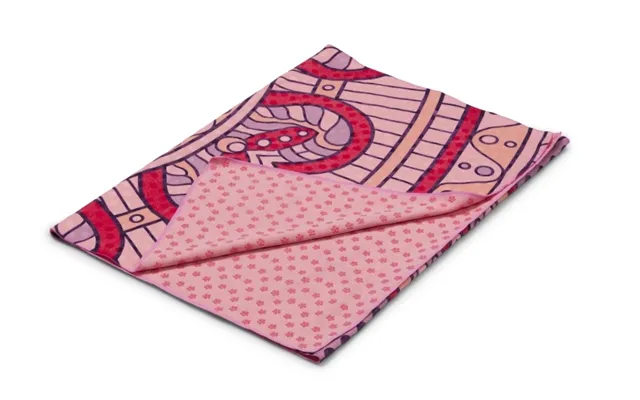 Antislip Yogahandduk Mandala Rosa 180x60 Cm