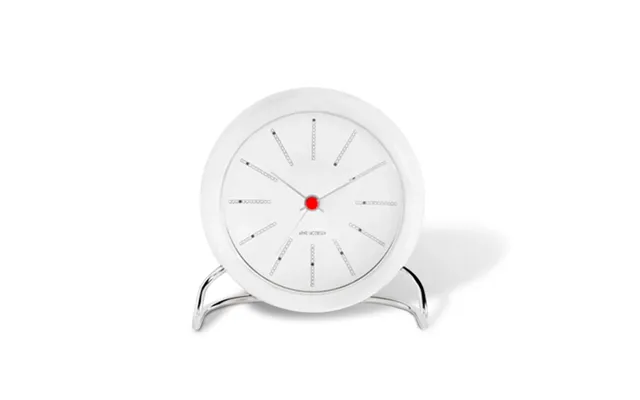 Arne Jacobsen Clocks Arne Jacobsen Bankers Bordur Ø 11 Cm Hvid