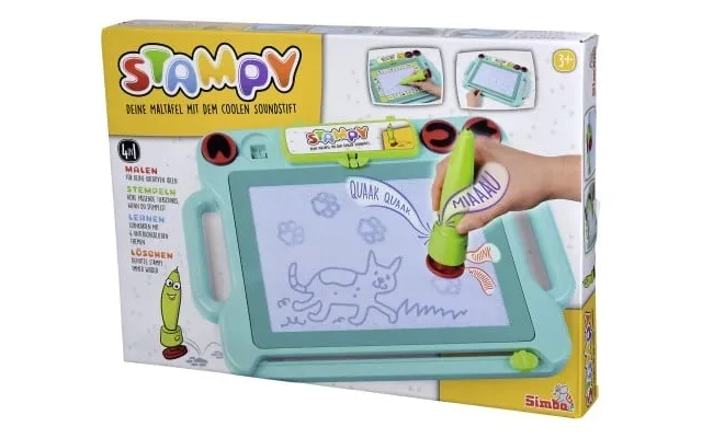 Art&fun Art & Fun - Stampy, Tegnebræt Med Lydpen 106334629038