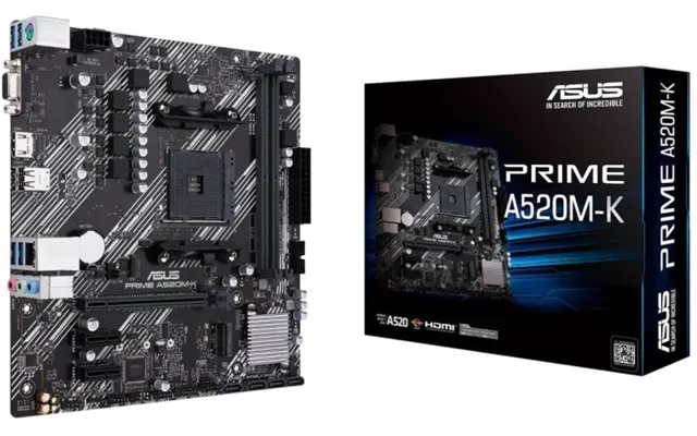 Asus Prime Prime A520m-k Matx-bundkort