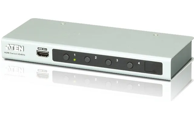 Aten Vs481b - Professionel Hdmi-switch Med Fire Indgange Til En Udgang
