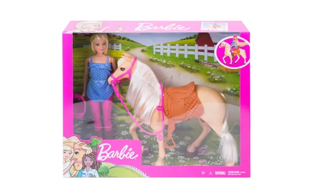 Barbie Doll And Horse