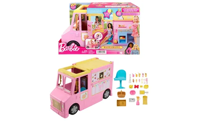 Barbie Limonadebil Med 25 Stk Hpl71