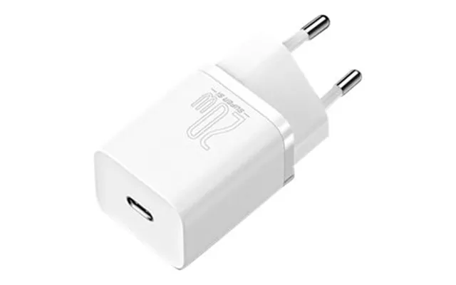 Baseus Strømforsyningsadapter 20watt Strøm 2-polet