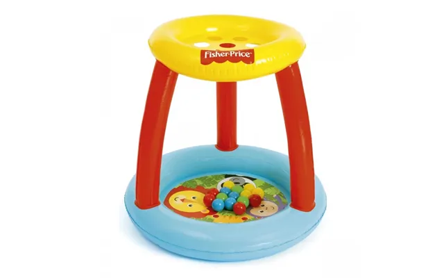 Bestway Fisher Price Oppustelig Børnepool Boldhav Med Dyremotiv