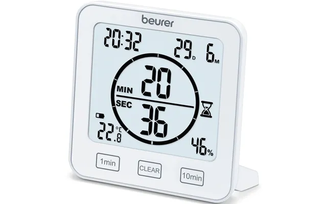 Beurer Thermo Hygrometer Hm22 Klocka
