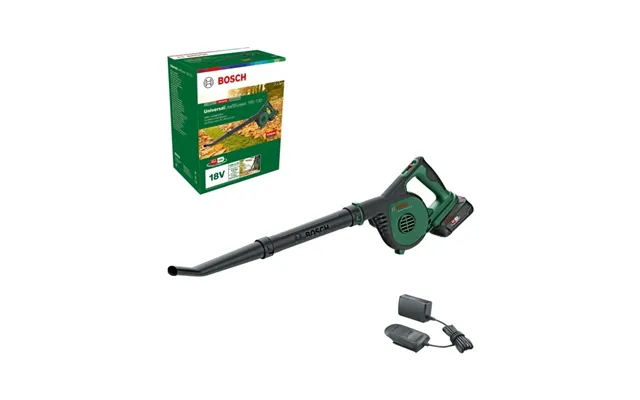 Bosch Batteridrevet Løvblæser Universal 18v-130 2,5ah Batteri Og Oplader Medfølger
