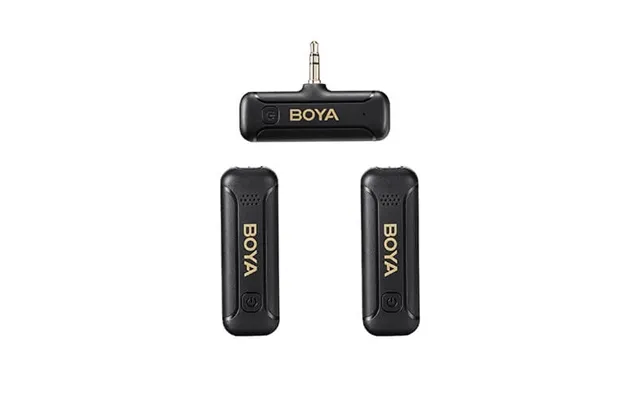 Boya Trådløs Mikrofon X2 By-wm3t2-m2 3,5 Mm Trs