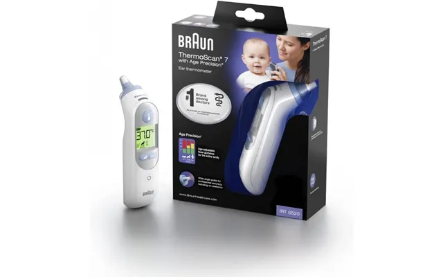 Braun Irt6520 Thermoscan 7 Örontermometer - Vit